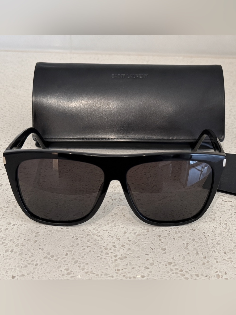 Saint Laurent SL1/F COMBI Sunglasses – Black – Authentic + Original Case -unisex